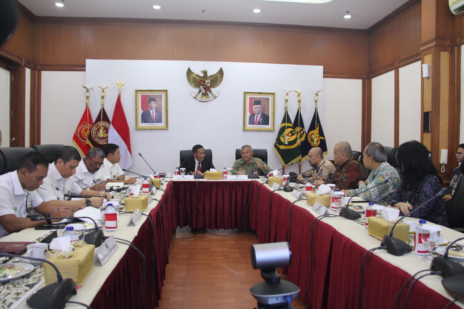 Audiensi DJSN dengan Kementerian Pertahanan